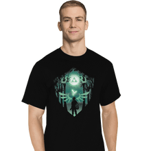 Load image into Gallery viewer, Secret_Shirts T-Shirts, Tall / Large / Black The Hero Crest
