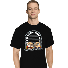 Load image into Gallery viewer, Shirts T-Shirts, Tall / Large / Black Statler and Waldorf Melodies
