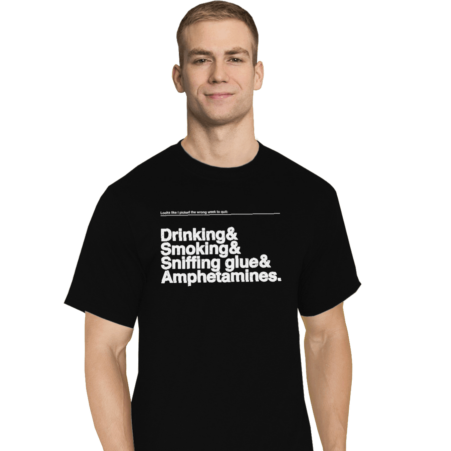 Shirts T-Shirts, Tall / Large / Black Wrong Weekend