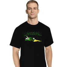 Load image into Gallery viewer, Daily_Deal_Shirts T-Shirts, Tall / Large / Black Elf Girls
