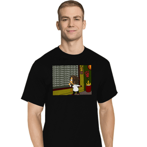 Secret_Shirts T-Shirts, Tall / Large / Black Rage Simpson