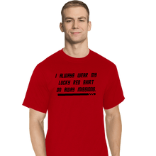 Load image into Gallery viewer, Daily_Deal_Shirts T-Shirts, Tall / Large / Red Lucky Red Shirt
