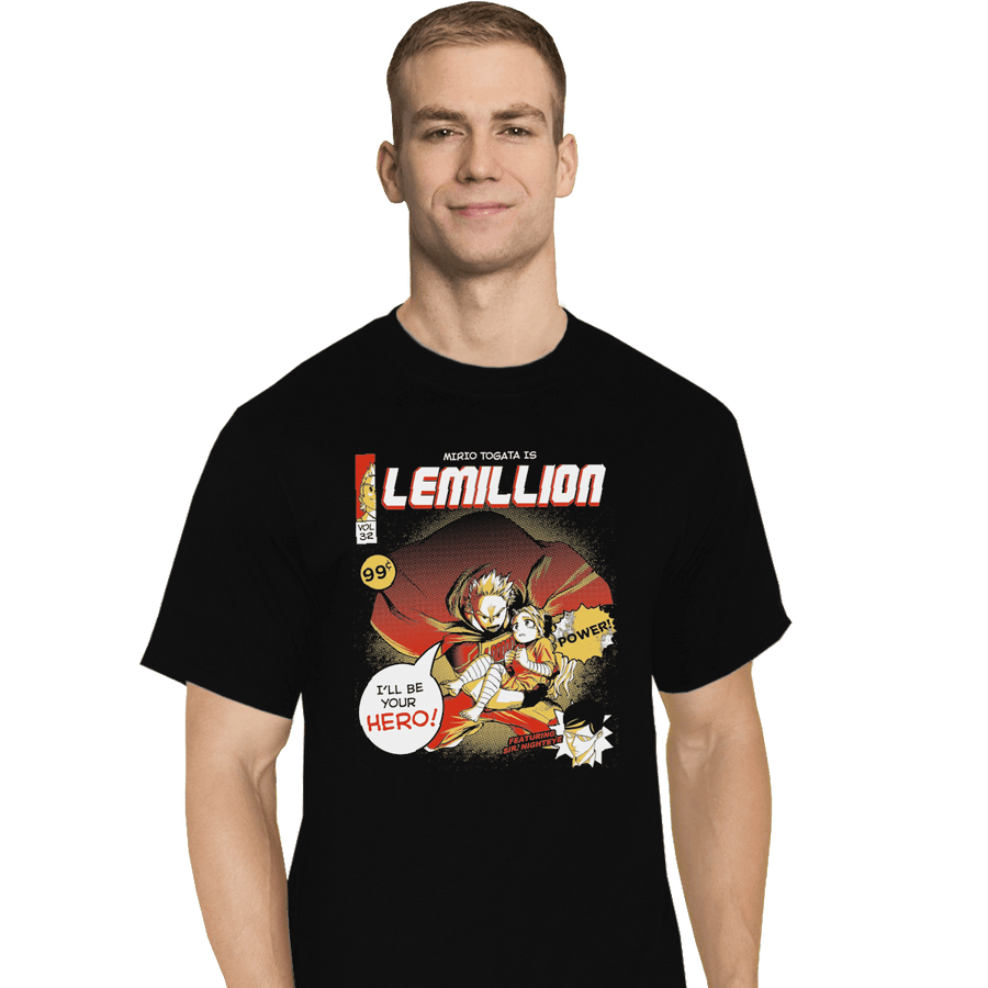 Shirts T-Shirts, Tall / Large / Black Lemillion