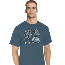 Load image into Gallery viewer, Shirts T-Shirts, Tall / Large / Indigo Blue Fun With Old Friends
