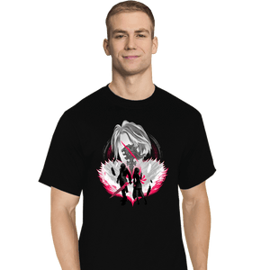 Shirts T-Shirts, Tall / Large / Black Gunblade Silhouette