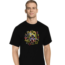 Load image into Gallery viewer, Shirts T-Shirts, Tall / Large / Black Sailor Neon
