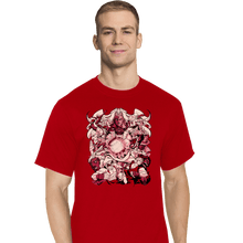 Load image into Gallery viewer, Daily_Deal_Shirts T-Shirts, Tall / Large / Red Prepare To Strike
