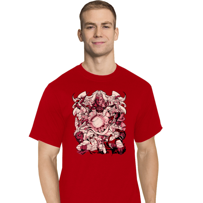 Daily_Deal_Shirts T-Shirts, Tall / Large / Red Prepare To Strike