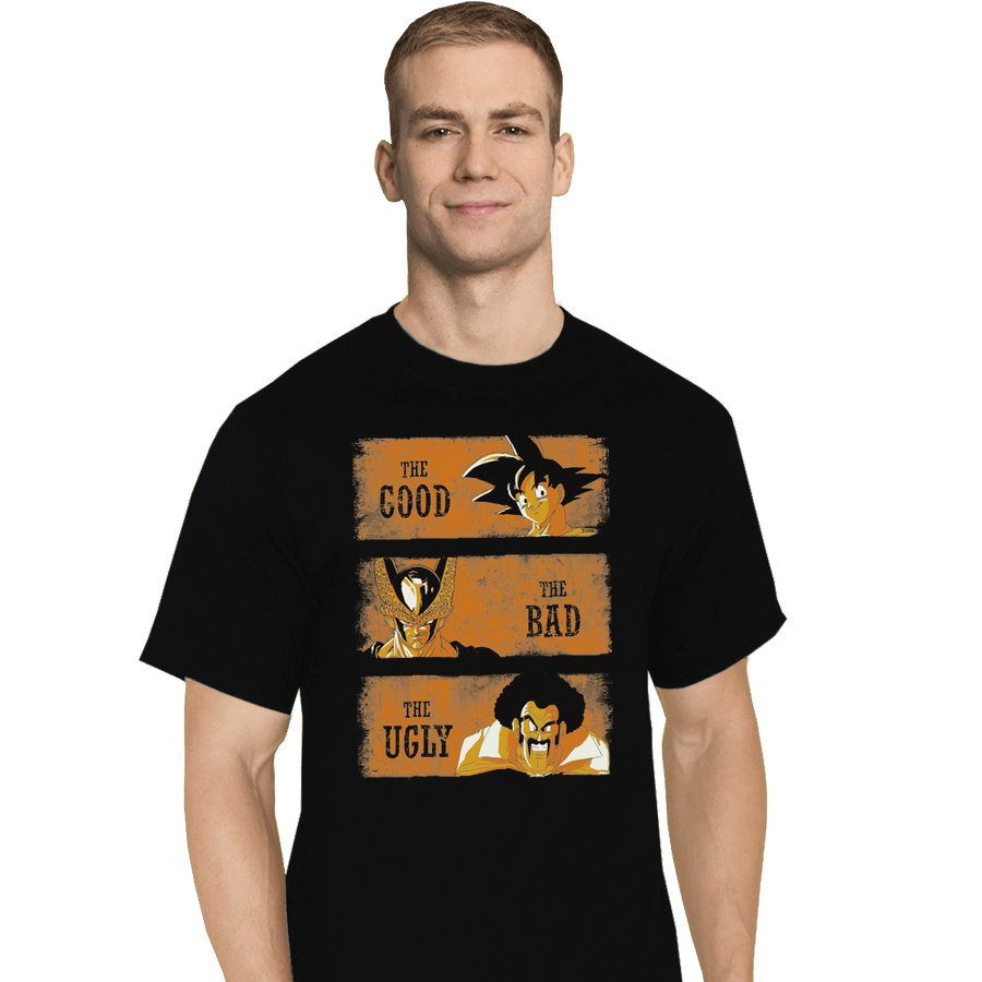 Shirts T-Shirts, Tall / Large / Black Good Bady Ugly DBZ