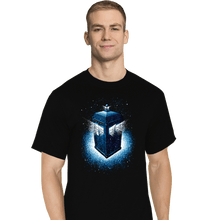 Load image into Gallery viewer, Daily_Deal_Shirts T-Shirts, Tall / Large / Black Time And Relative Dimension In Space

