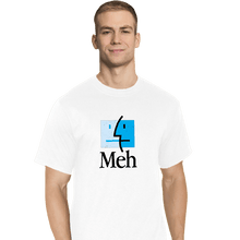 Load image into Gallery viewer, Daily_Deal_Shirts T-Shirts, Tall / Large / White Meh
