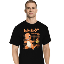 Load image into Gallery viewer, Sold_Out_Shirts T-Shirts, Tall / Large / Black Charmander X-Ray
