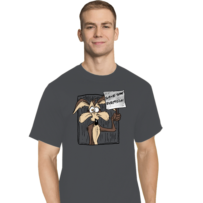 Daily_Deal_Shirts T-Shirts, Tall / Large / Charcoal Same As It Ever Was