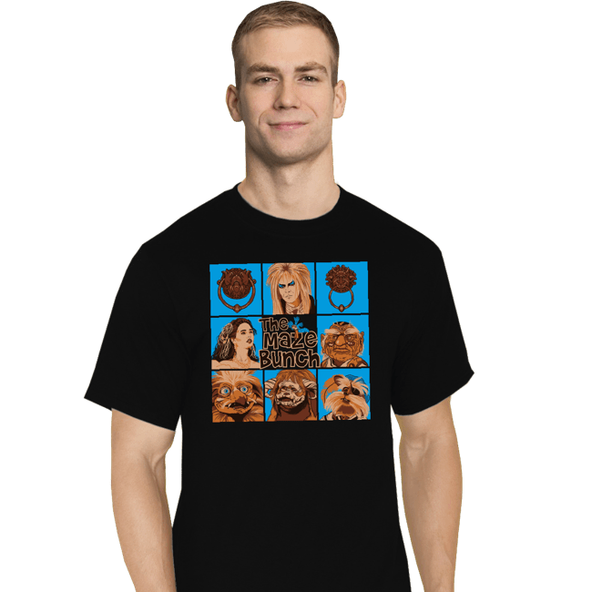 Daily_Deal_Shirts T-Shirts, Tall / Large / Black The Maze Bunch
