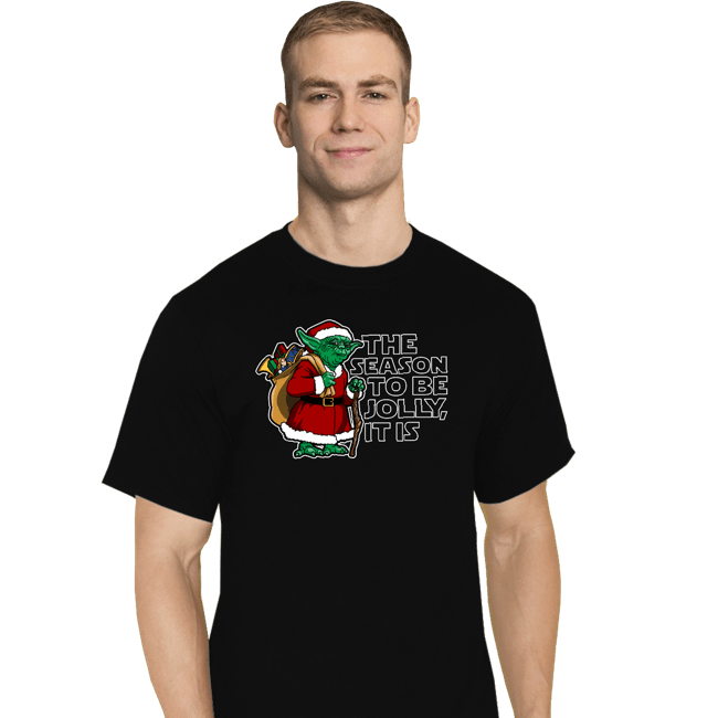 Daily_Deal_Shirts T-Shirts, Tall / Large / Black Seaon To Be Jolly
