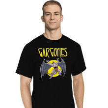 Load image into Gallery viewer, Shirts T-Shirts, Tall / Large / Black Led Gargoyles
