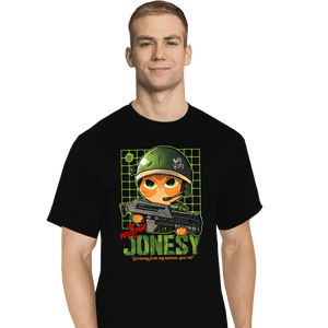 Daily_Deal_Shirts T-Shirts, Tall / Large / Black Revenge Of Jonesy