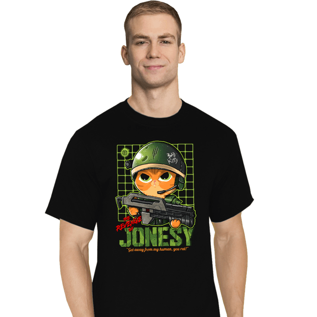Daily_Deal_Shirts T-Shirts, Tall / Large / Black Revenge Of Jonesy