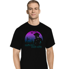 Load image into Gallery viewer, Shirts T-Shirts, Tall / Large / Black A Space Cowboy
