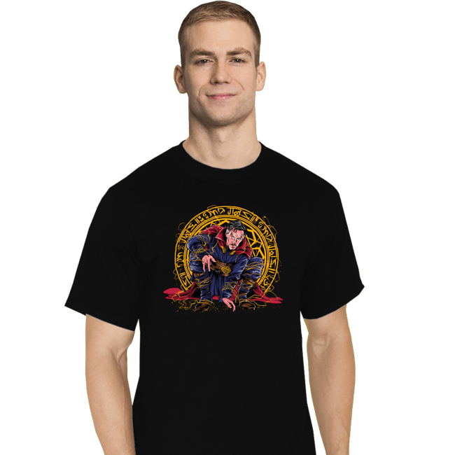 Secret_Shirts T-Shirts, Tall / Large / Black Strange Knight