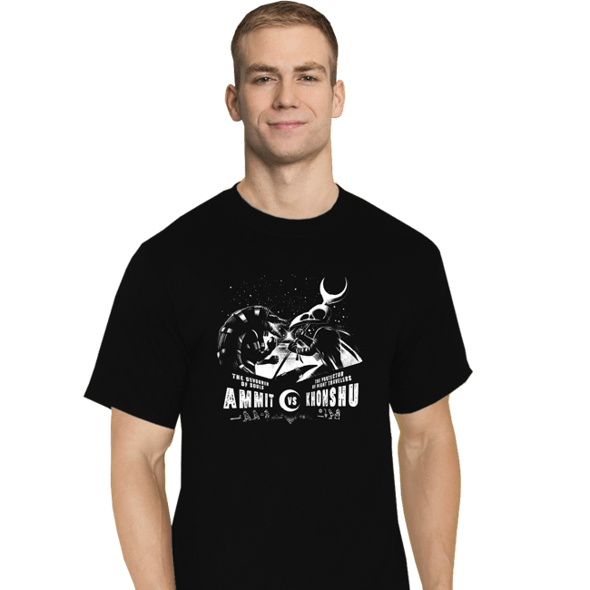 Secret_Shirts T-Shirts, Tall / Large / Black Battle Of The Egyptian Gods