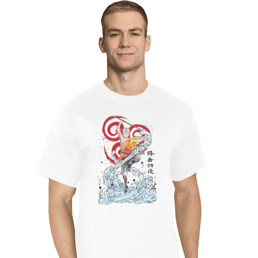 Shirts T-Shirts, Tall / Large / White The Power Of Air Nomads