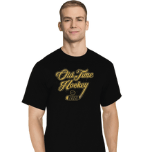 Load image into Gallery viewer, Shirts T-Shirts, Tall / Large / Black Old Time Hockey
