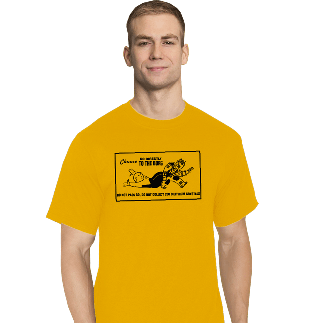 Secret_Shirts T-Shirts, Tall / Large / White Where No Man Has Gone Before