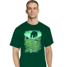 Load image into Gallery viewer, Shirts T-Shirts, Tall / Large / Charcoal Shadow Of Zelda
