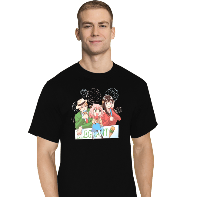 Secret_Shirts T-Shirts, Tall / Large / Black Spy x Icecream