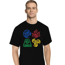 Load image into Gallery viewer, Secret_Shirts T-Shirts, Tall / Large / Black Four Nations
