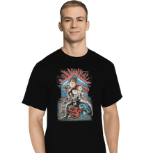 Load image into Gallery viewer, Shirts T-Shirts, Tall / Large / Black Stranger Falls 3
