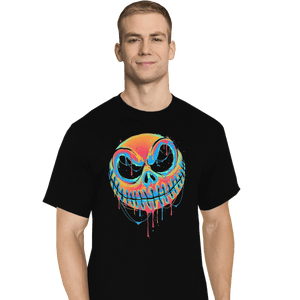 Shirts T-Shirts, Tall / Large / Black A Colorful Nightmare