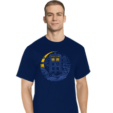 Load image into Gallery viewer, Secret_Shirts T-Shirts, Tall / Large / Navy Traveller
