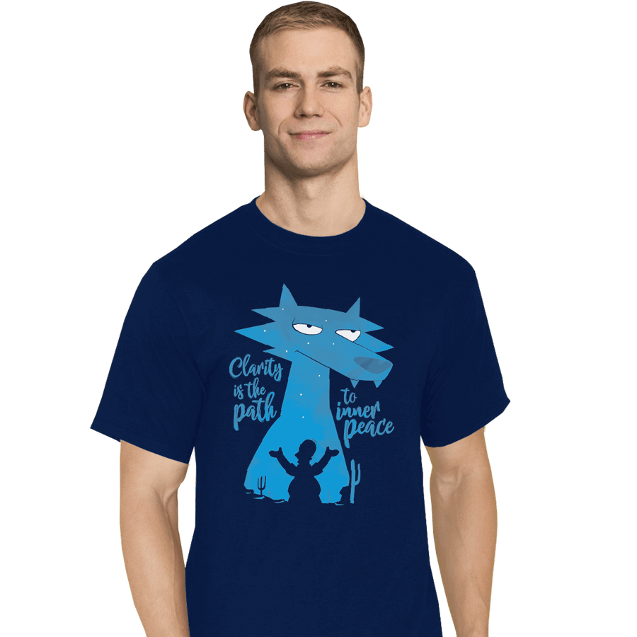 Shirts T-Shirts, Tall / Large / Navy Space Coyote