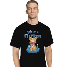 Load image into Gallery viewer, Shirts T-Shirts, Tall / Large / Black Adopt A Flerken
