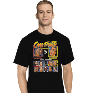 Shirts T-Shirts, Tall / Large / Black Cage Fighter