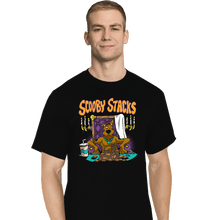 Load image into Gallery viewer, Daily_Deal_Shirts T-Shirts, Tall / Large / Black Scooby Stacks
