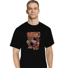 Load image into Gallery viewer, Shirts T-Shirts, Tall / Large / Black Neon Greymon
