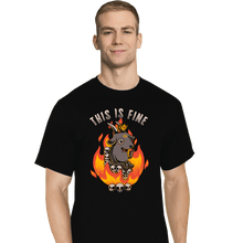 Load image into Gallery viewer, Secret_Shirts T-Shirts, Tall / Large / Black Demonically Fine
