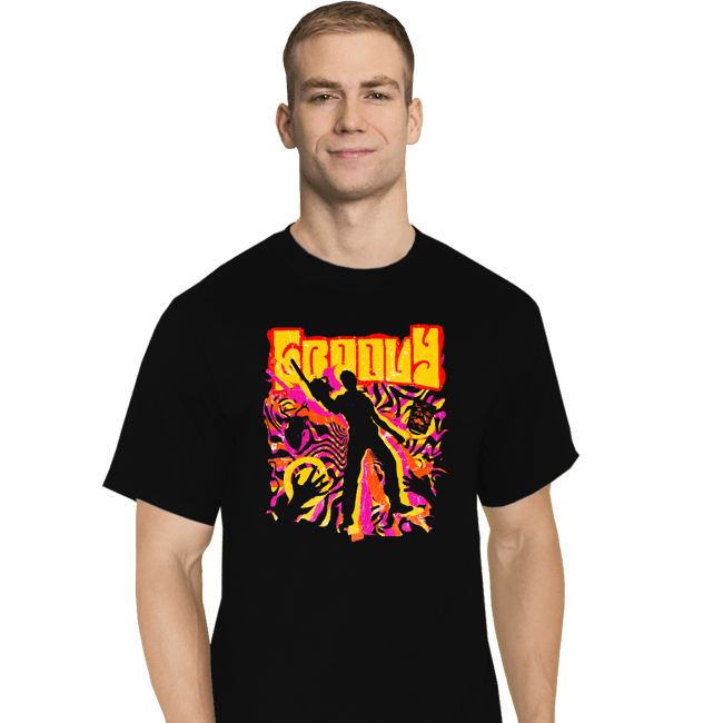 Daily_Deal_Shirts T-Shirts, Tall / Large / Black Retro Stay Groovy