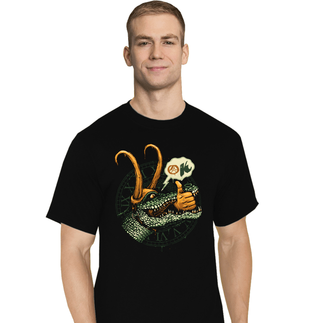 Shirts T-Shirts, Tall / Large / Black No Hand No Problem