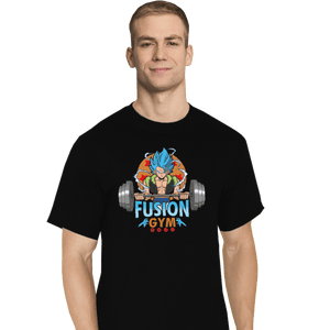 Shirts T-Shirts, Tall / Large / Black Fusion Gym