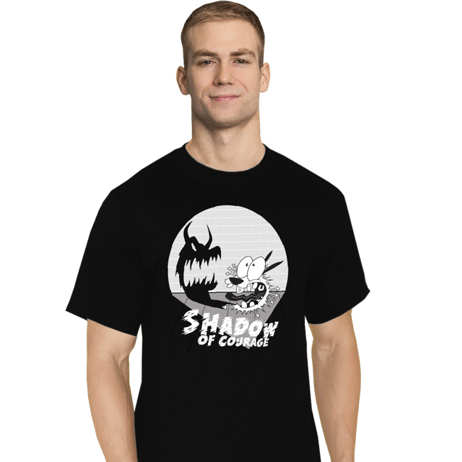 Shirts T-Shirts, Tall / Large / Black The Shadow Of Courage