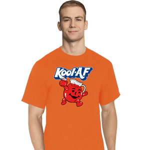 Shirts T-Shirts, Tall / Large / Red Kool AF Man