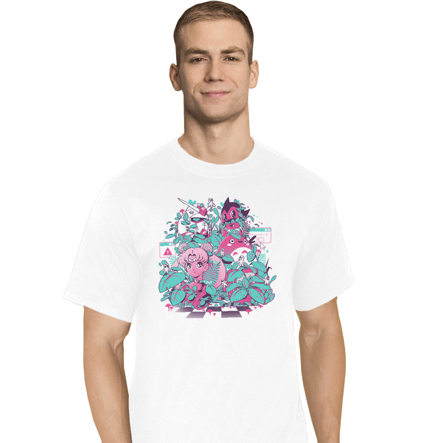 Shirts T-Shirts, Tall / Large / White A N I M E W A V E