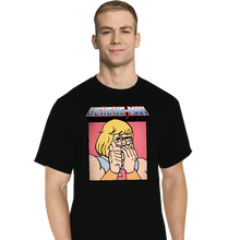 Load image into Gallery viewer, Daily_Deal_Shirts T-Shirts, Tall / Large / Black HEHEHE  Man
