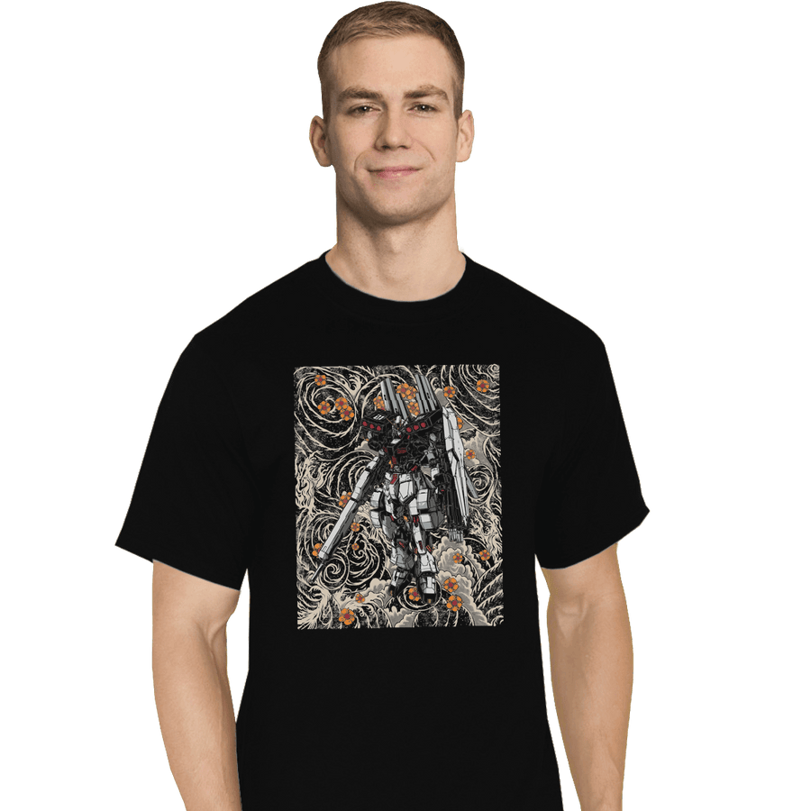 Shirts T-Shirts, Tall / Large / Black The VGundam Double Fin Funnel