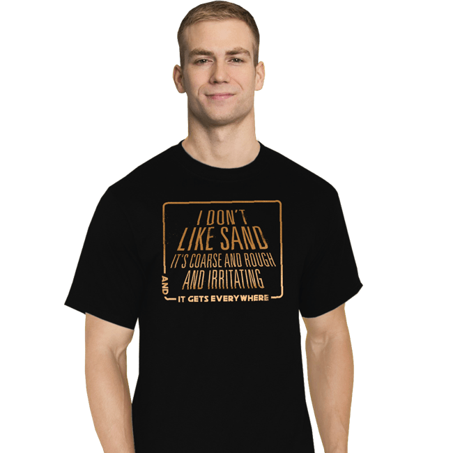 Secret_Shirts T-Shirts, Tall / Large / Black Bad Sand Feels