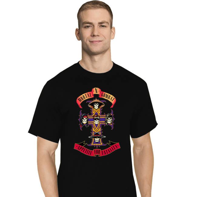 Daily_Deal_Shirts T-Shirts, Tall / Large / Black Appetite For Destruction